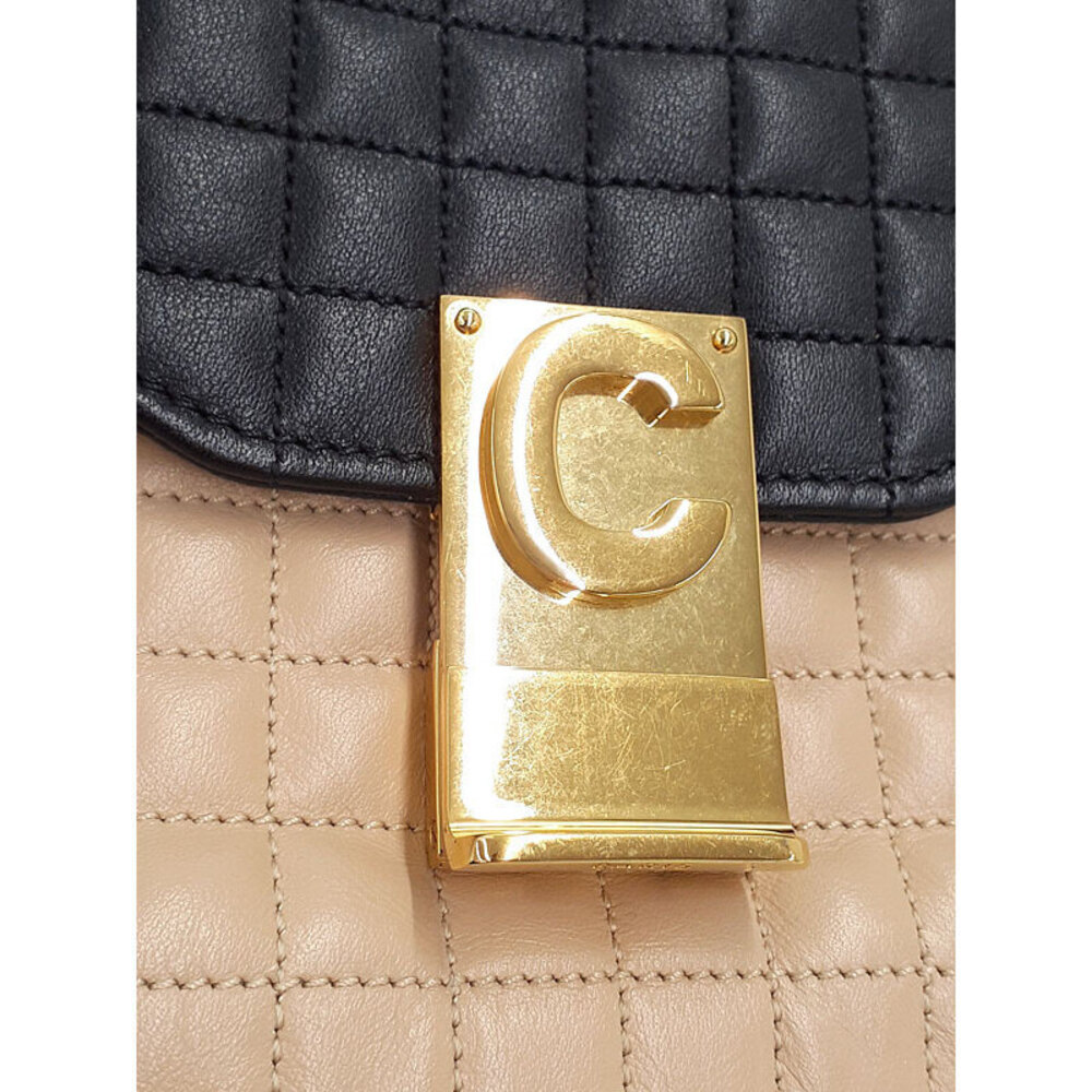 Celine Quilted Chain Shoulder Bag - Picture 6 of 9